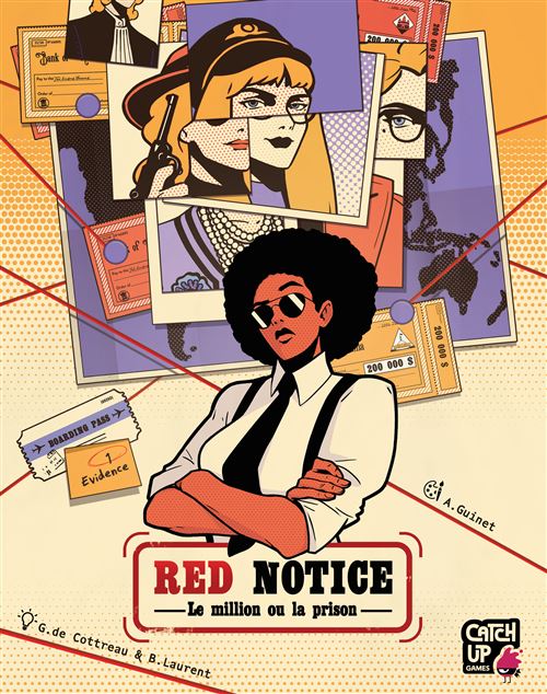 Jeu de stratégie Catch Up Red Notice Le million ou la prison