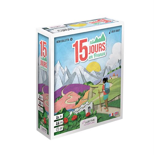 Jeu de stratégie Collective Adventure 15 Jours en France