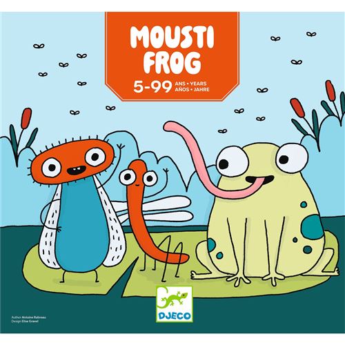 Jeu de stratégie Djeco Moustifrog