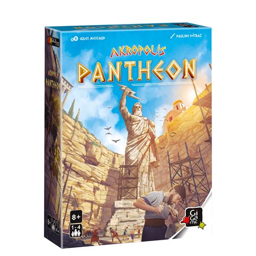 Jeu de stratégie Gigamic Akropolis Extension Panthéon