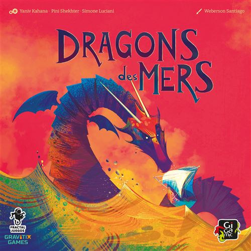 Jeu de stratégie Gigamic Dragons des Mers
