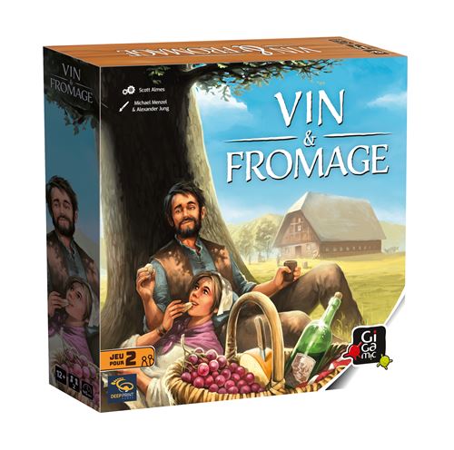 Jeu de stratégie Gigamic Vin et Fromage