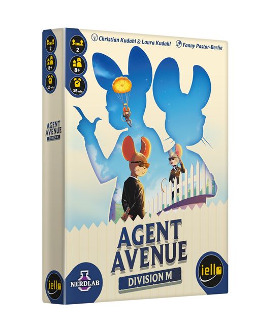Jeu de stratégie Iello Agent Avenue Division M Extension