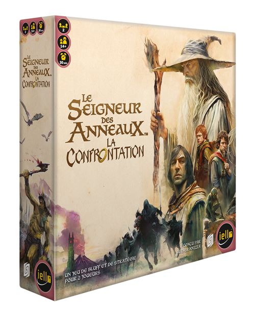 Jeu de stratégie Iello Le Seigneur des Anneaux La Confrontation