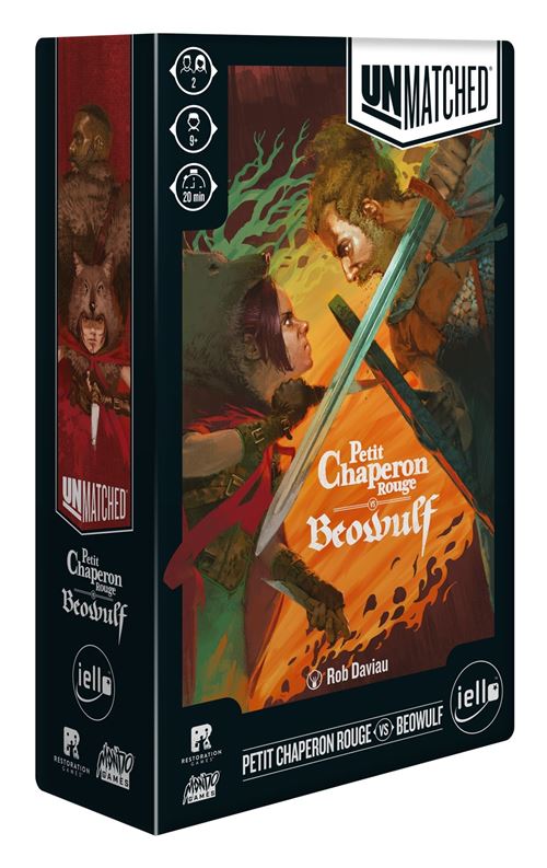 Jeu de stratégie Iello Unmatched Petit Chaperon Rouge vs. Beowulf