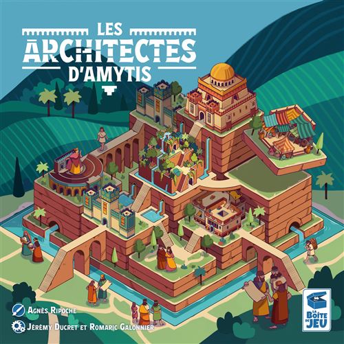 Jeu de stratégie La boîte de jeu Les Architectes d'Amytis