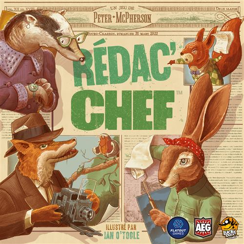 Jeu de stratégie Lucky Duck Games Rédac'Chef