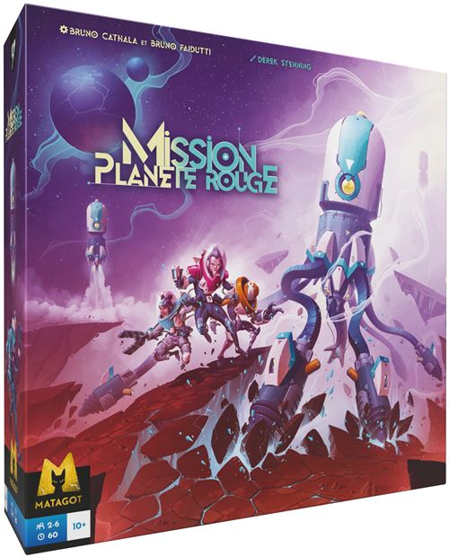 Jeu de stratégie Matagot Mission Planète rouge