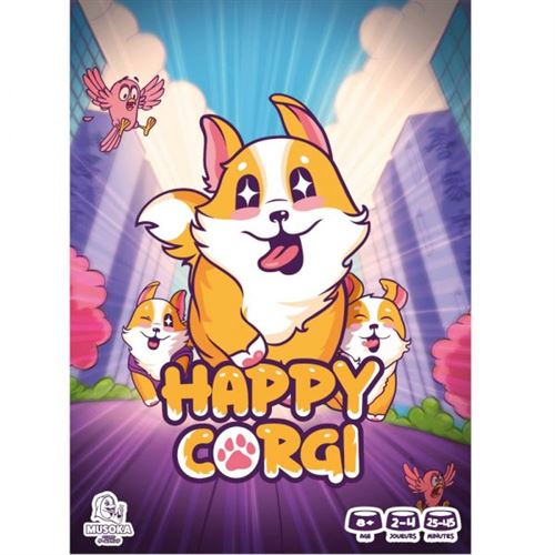 Jeu de stratégie Musoka Studio Happy Corgi