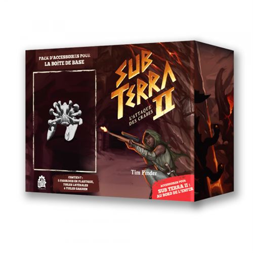Jeu de stratégie Nuts Publishing Sub Terra 2 Pack de figurines L'ataque des Crabes