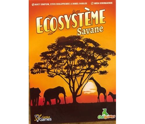 Jeu de stratégie Origames Ecosystème Savane