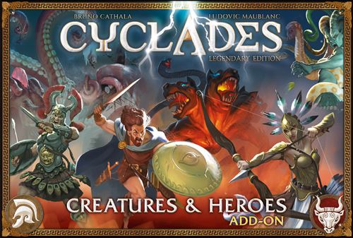 Jeu de stratégie Studio H Cyclades Creatures & Heroes