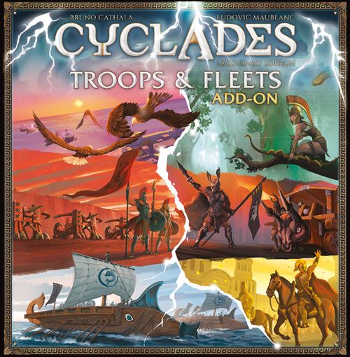 Jeu de stratégie Studio H Cyclades Troupes & Flottes