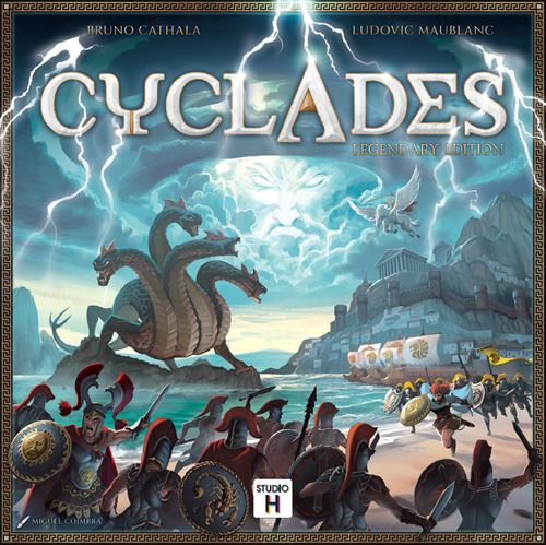 Jeu de stratégie Studio H Cyclades