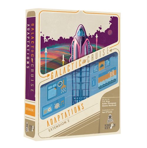 Jeu de stratégie Super Meeple Galactic Cruise Extension Adaptations
