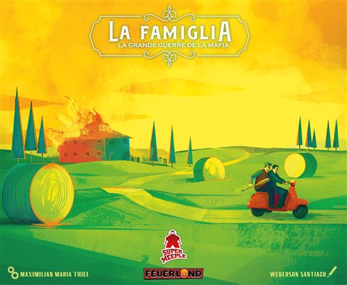 Jeu de stratégie Super Meeple La Famiglia La Grande Guerre de la Mafia