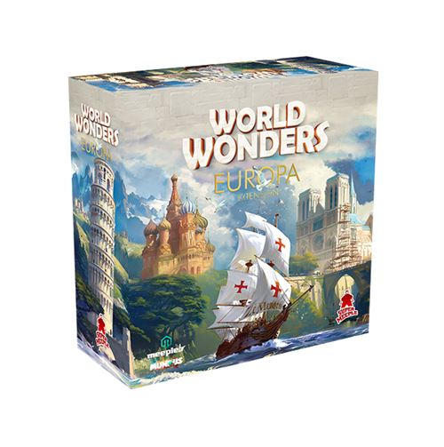 Jeu de stratégie Super Meeple World Wonders Extension Europa