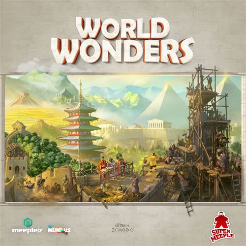Jeu de stratégie Super Meeple World Wonders