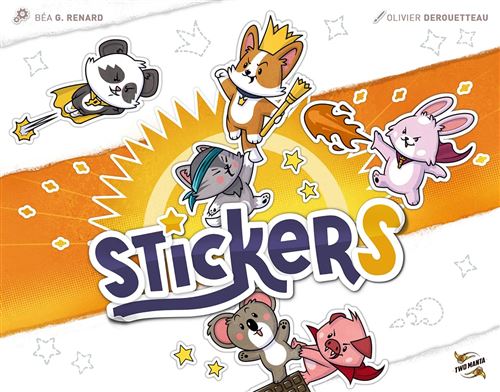 Jeu de stratégie Two Manta Stickers