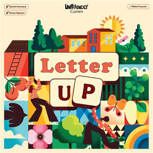 Jeu de stratégie Unfriendly Games Letter Up