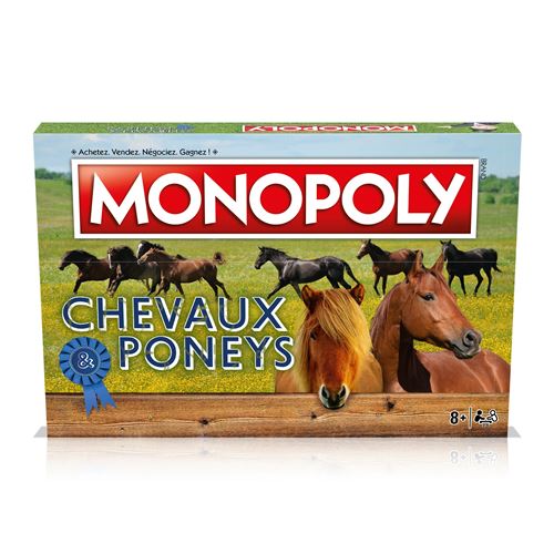 Jeu de stratégie Winning Moves Monopoly Chevaux et Poneys