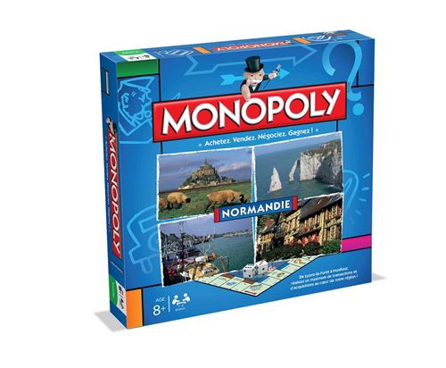 Jeu de stratégie Winning Moves Monopoly Normandie