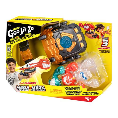 Jeu de tir Goo Jit Zu Mega lanceur Goo Slingers
