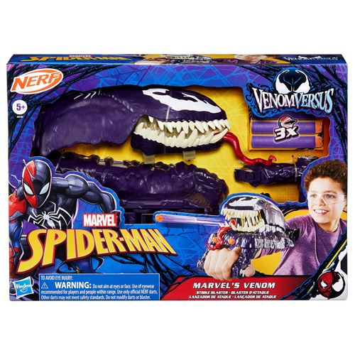 Jeu de tir Spider-Man Blaster d'attaque Marvel's Venom Versus