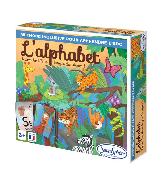 Jeu écriture et lettres SentoSphère L'alphabet