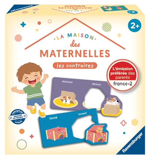 Jeu éducatif Ravensburger La Maison des Maternelles Les Contraires