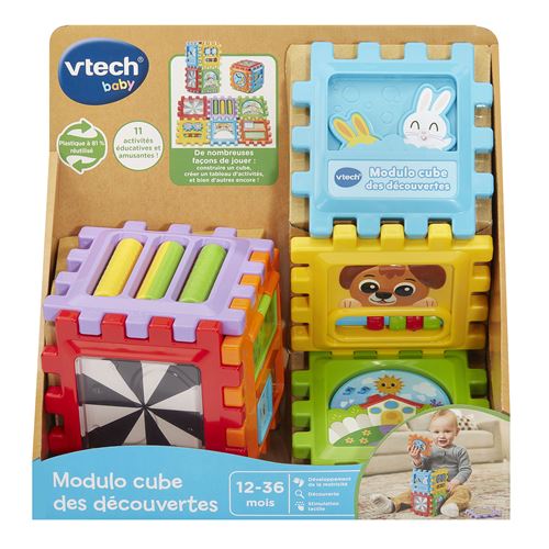 Jeu éducatif Vtech Baby Modulo cube des découvertes