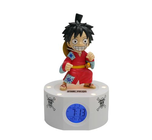 Jeu éducatif et électronique One Piece Réveil lumineux Wano Kuni Luffy