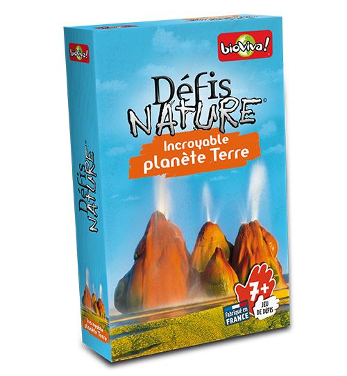 Jeu pour découvrir la nature Défis Nature Bioviva Incroyable Planète Terre
