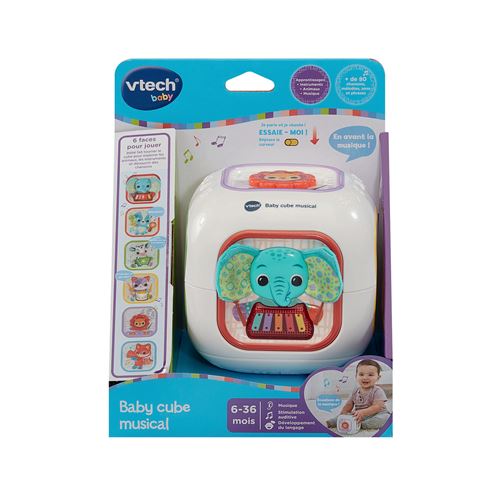 Jouet musical d'éveil Vtech Baby Cube musical