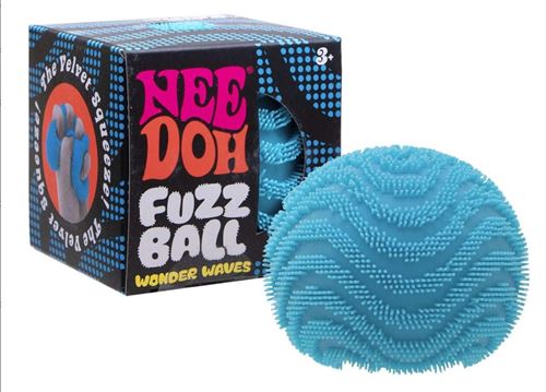 Jouet sensoriel Wtt Needoh Fuzz Ball Wonder Waves Balle Anti-stress Squishy Modèle aléatoire
