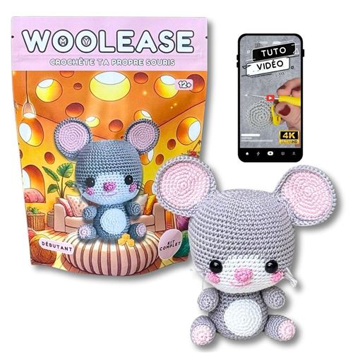 Kit de crochet Mywoolease Sophie la souris