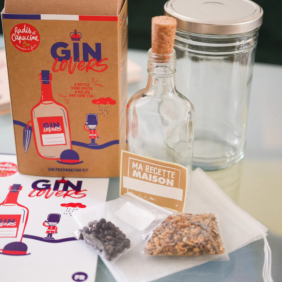 Kit DIY pour faire son Gin - Fabriqué en France