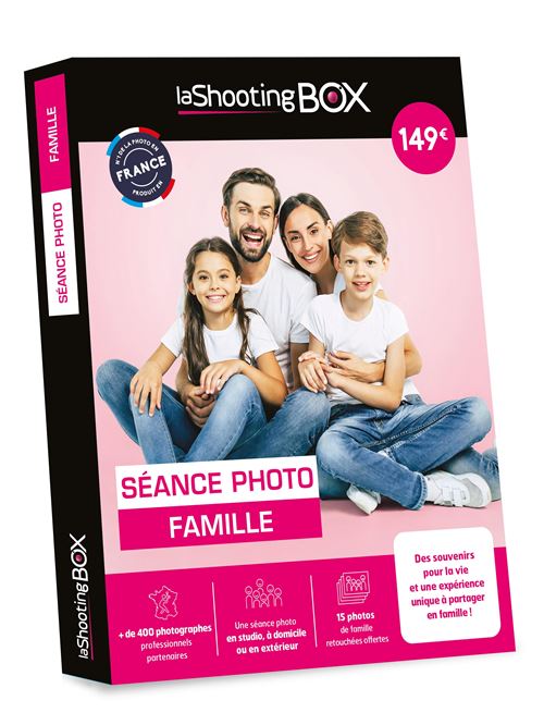 Séance photo famille - Offrez un moment inoubliable à partager Maison Cadeau