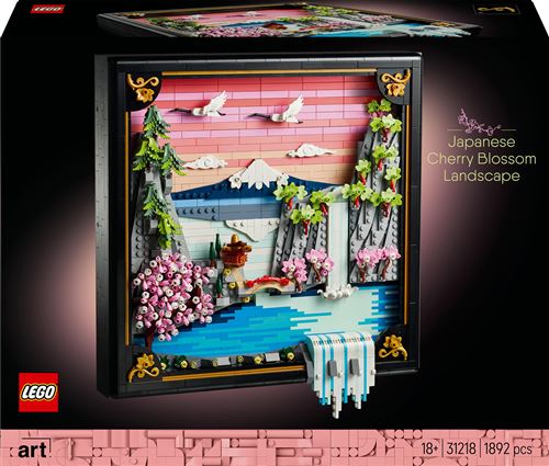 LEGO ART 31218 Les cerisiers en fleurs