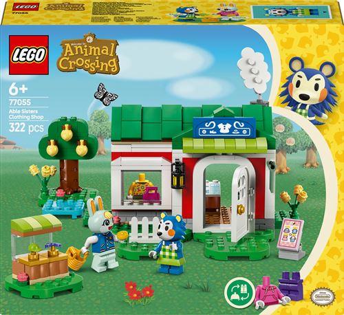 LEGO Animal Crossing 77055 Boutique de vêtements des sœurs Doigts de Fée