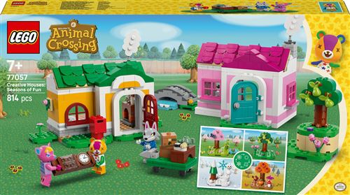 LEGO Animal Crossing 77057 Les maisons créatives : au gré des saisons