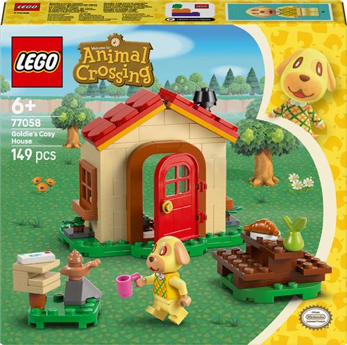 LEGO Animal Crossing 77058 La maison douillette de Mirza