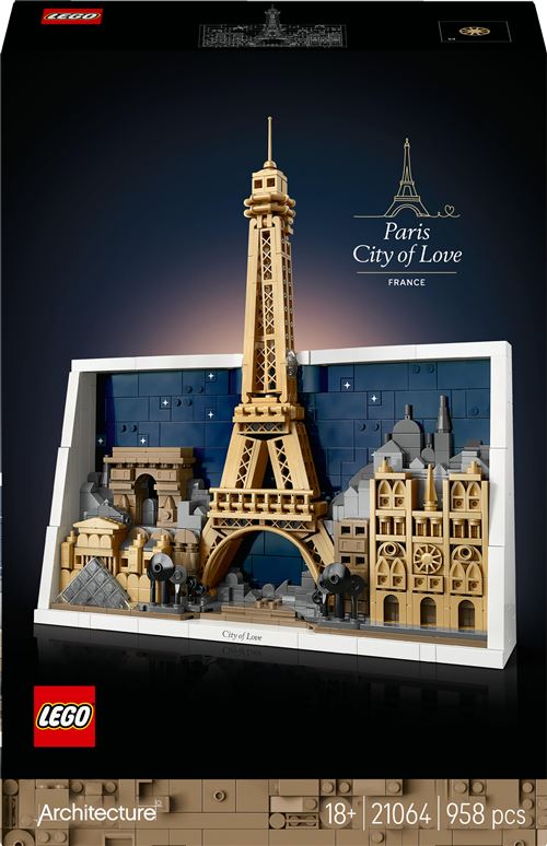 LEGO Architecture 21064 Paris, ville de l'amour