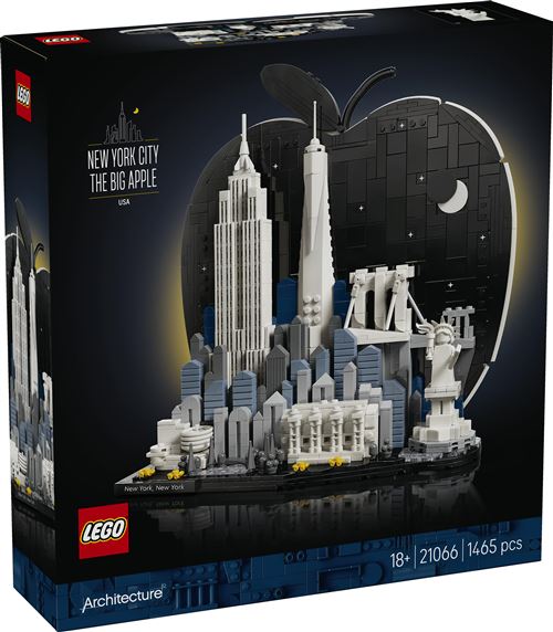 LEGO Architecture 21066 New York, la grosse pomme