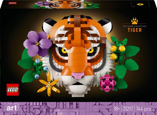 LEGO Art 31217 La collection Faune - Le tigre