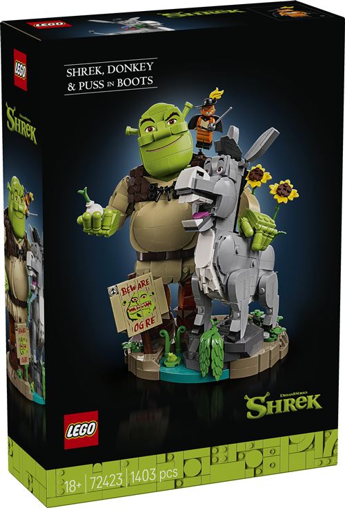 LEGO B 2026 72423 Shrek, l'Âne et le Chat Potté