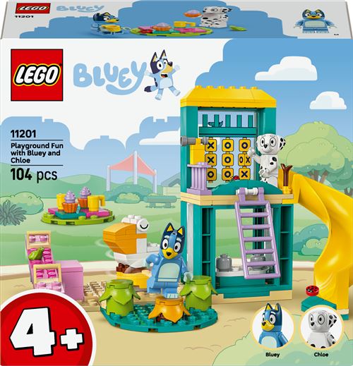 LEGO Bluey 11201 Bluey et Chloe à l'aire de jeux