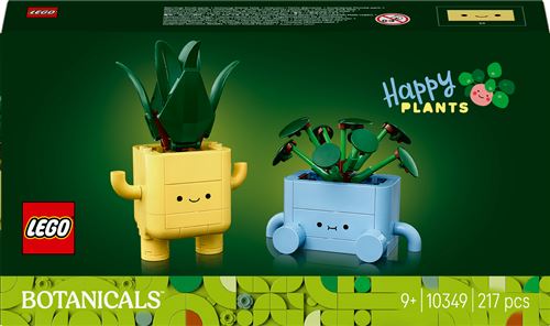 LEGO Botanicals 10349 Petites plantes souriantes