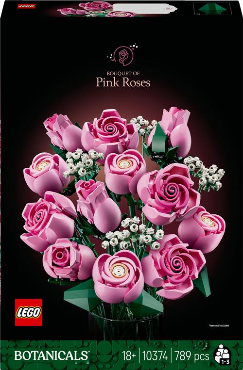 LEGO Botanicals 10374 Bouquet de roses roses