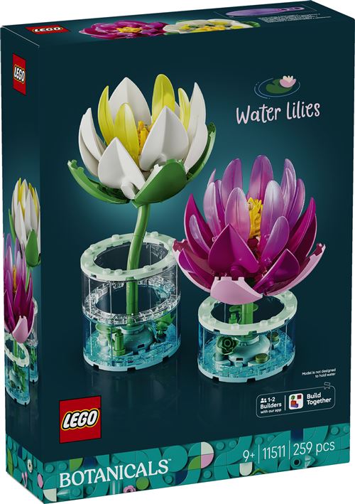LEGO Botanicals 11511 Les nénuphars